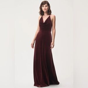 Jenny Yoo Sullivan Dark Berry Velvet